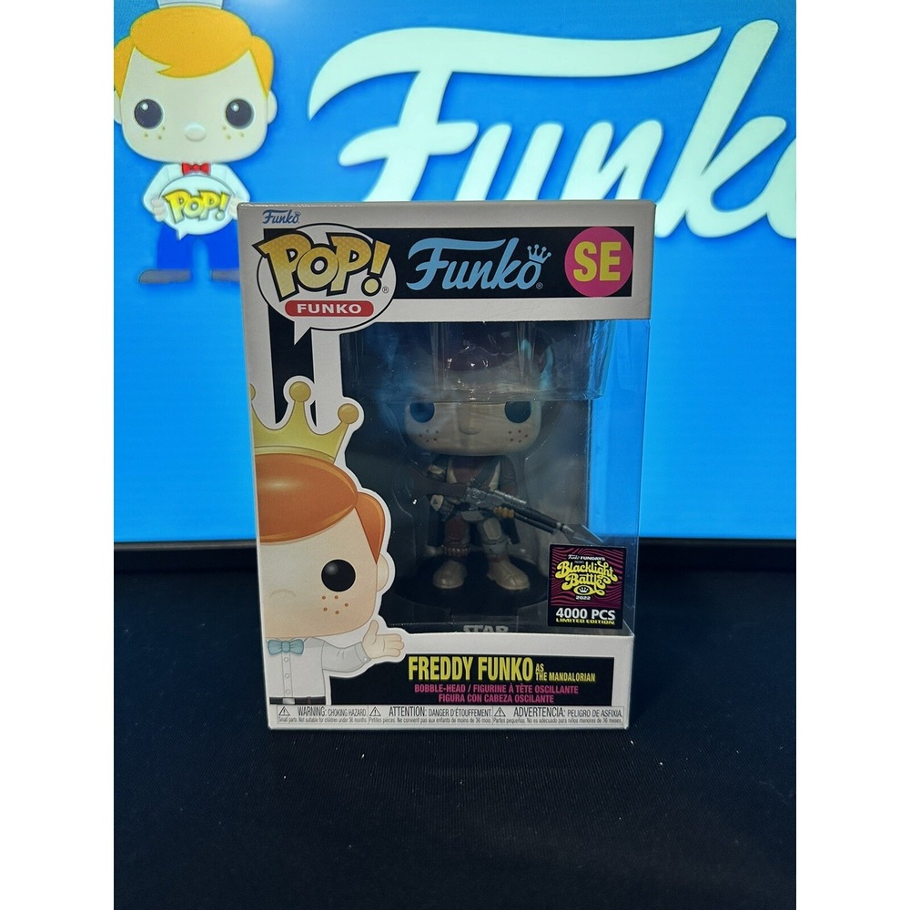 Funko Pop Freddy Funko - Freddy Funko As The Mandalorian - Funko Exclusive 4000